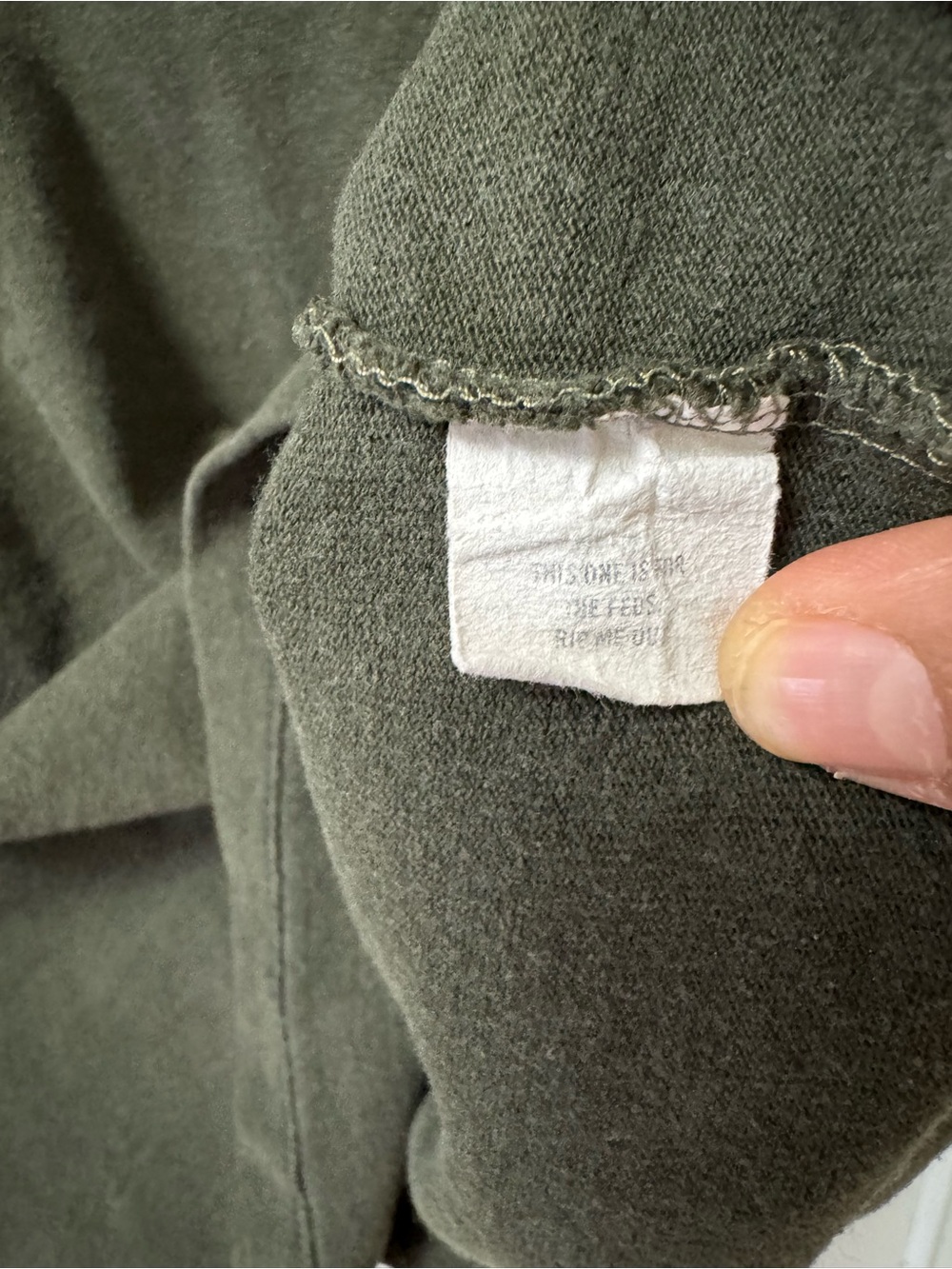 Taylor Stitch Olive Green Pocket Tee It doesn't have a tag, but I included the m - Picture 4 of 8